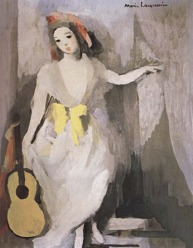 Marie Laurencin Takeing the guitar-s girl